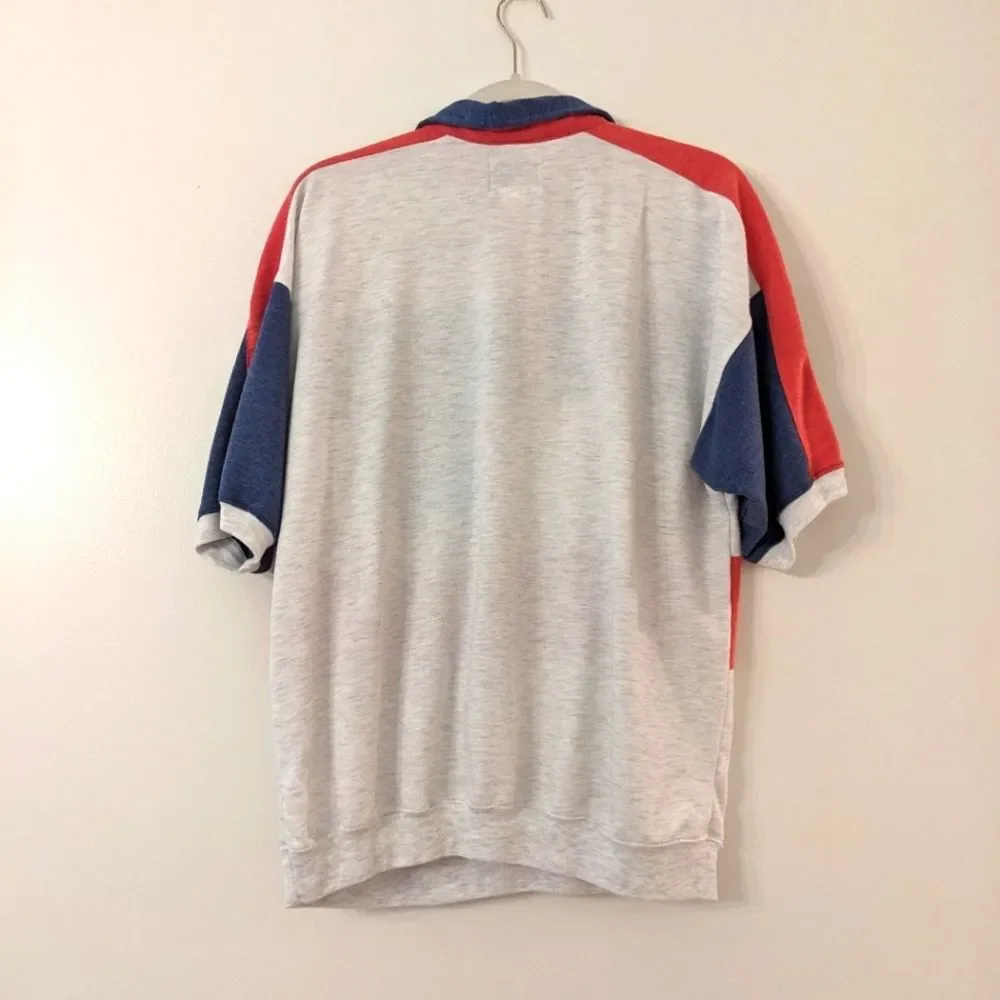 Vintage Static International Mens Polo 80's retro